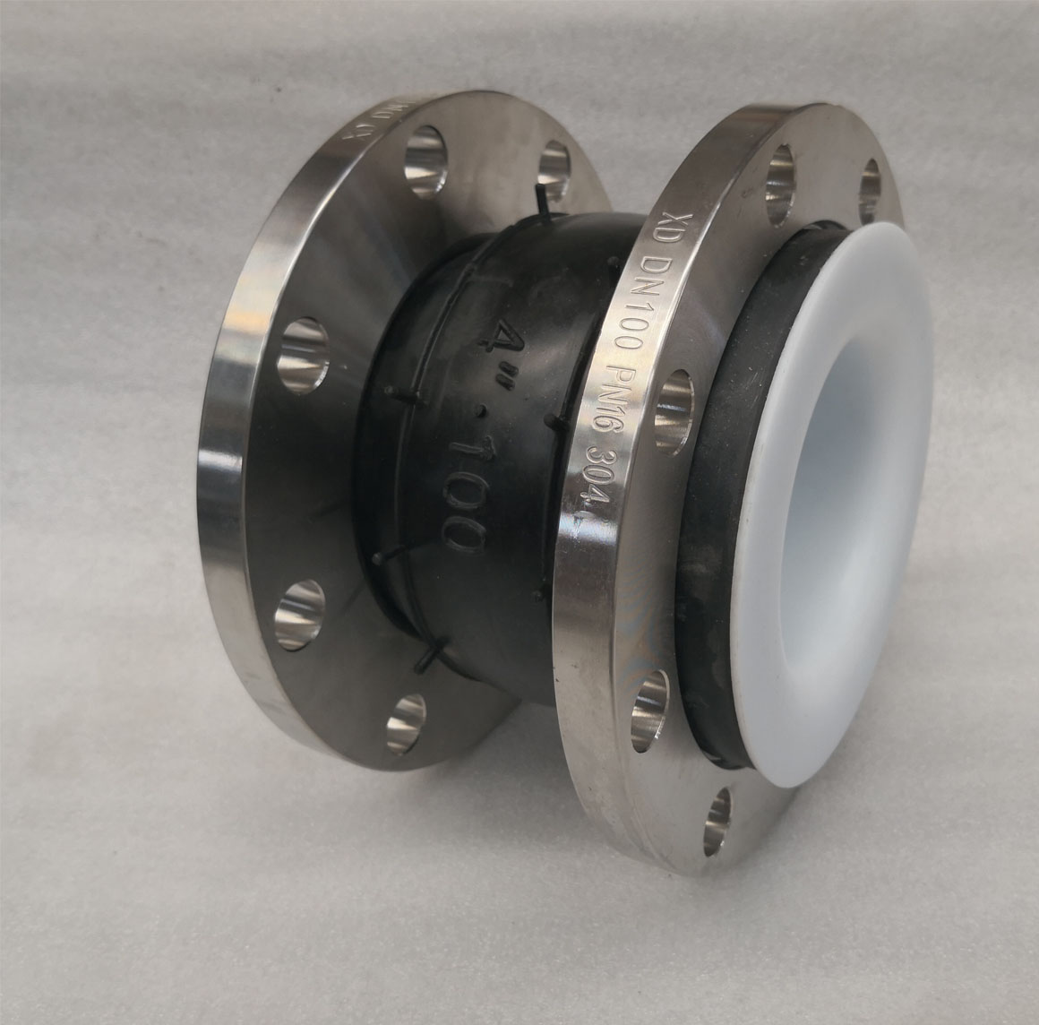 Comhpháirt leathnú PTFE PTFE expansion joint